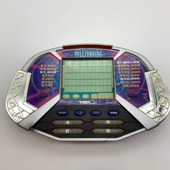Vintage 2000 Who Wants to Be a Millionaire Digital Game w/ Cartridge NOT WORKING - Picture 1 of 14